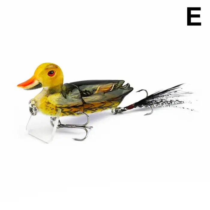 Ly 7Cm Floating Duck Swimbait Fishing Lures Bait Jointed Bass