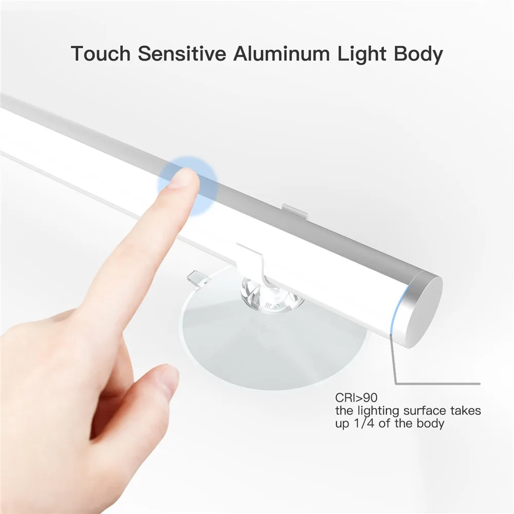 Bathroom Lights Keep Dimming portable make up front mirror light 3 level dimming touch switch Bathroom Lights Keep Dimming portable make up front mirror light 3 level dimming touch switch