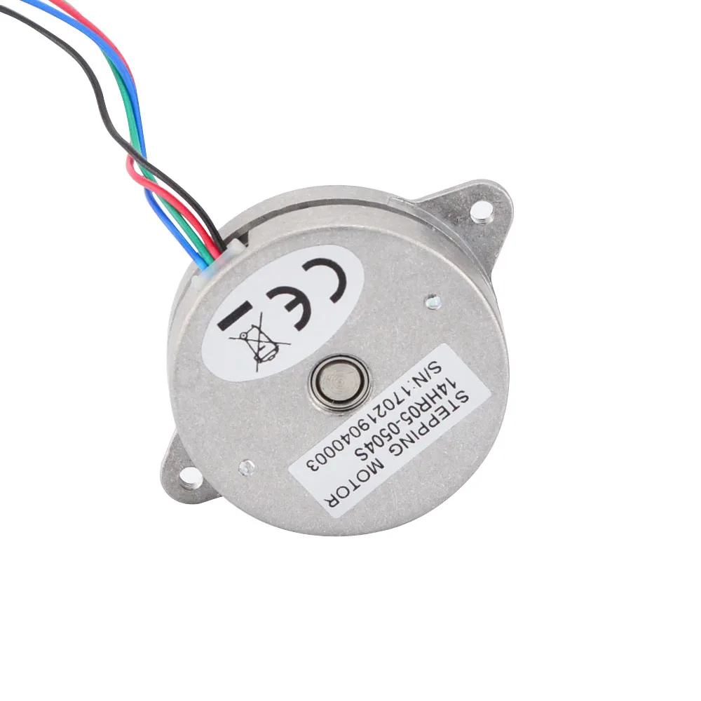 Круглый 0.9deg Nema 14 шаговый двигатель 5Ncm (7.08oz.in) 0.5A 4 lead 36x12 мм для DIY ЧПУ 3d принтер