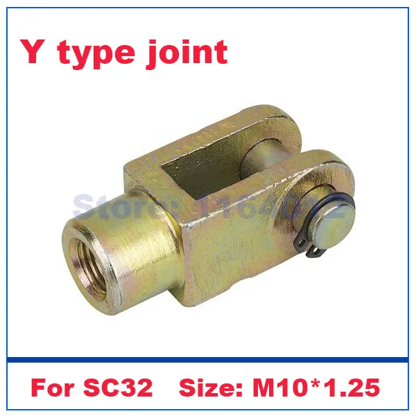 SC standard type pneumatic parts air cylinder Y joint for bore 32mm M10