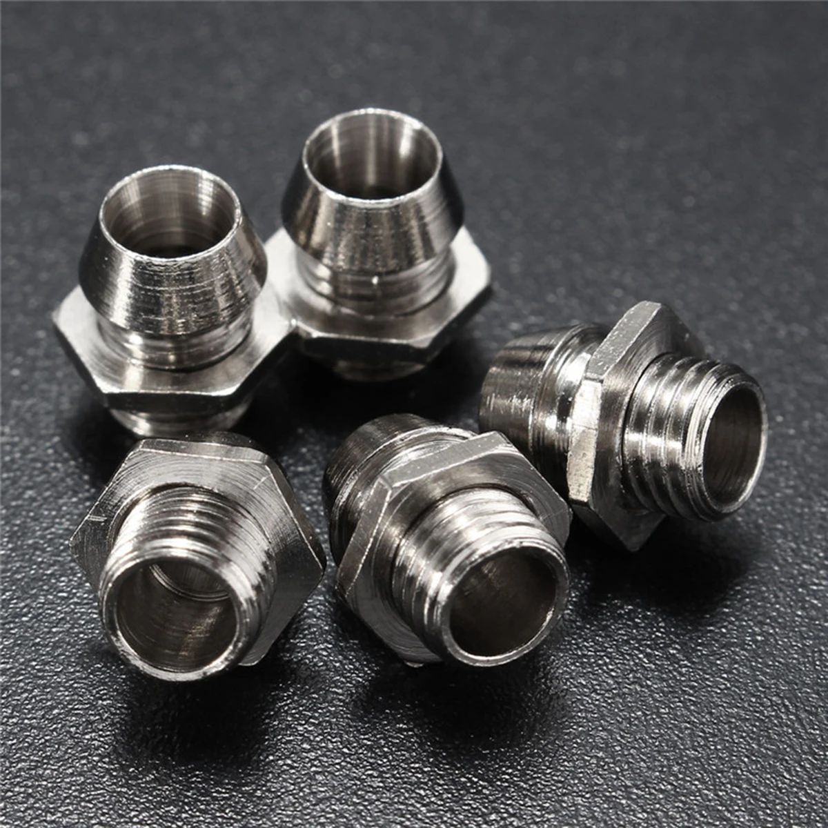 10pcs/lots New 3mm Round Chrome Metal Plastic Lamp LED Emitting Diode Bezel Holder