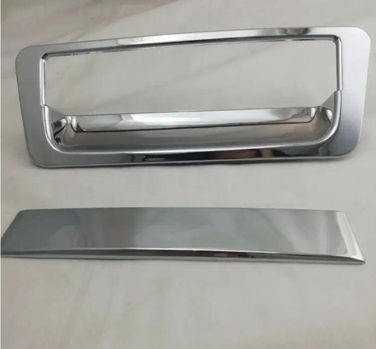 

2007-2013 for NAVARA D40 chrome-plated rear door handle of the truck Bowl trunk lid Trim insert rear Gates Casting kit car styli
