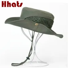 Мужские головные уборы из дышащей сетки, женские летние кепки для рыбалки, мужские широкополые УФ-защита пляжная Панама Gorras, Наружная Мужская Солнцезащитная шляпа