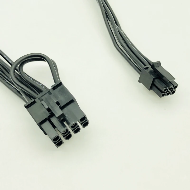 10pcs Mini 6-pin M to 6-pin PCI-E Video Card Power Cable for Apple Power Mac G5