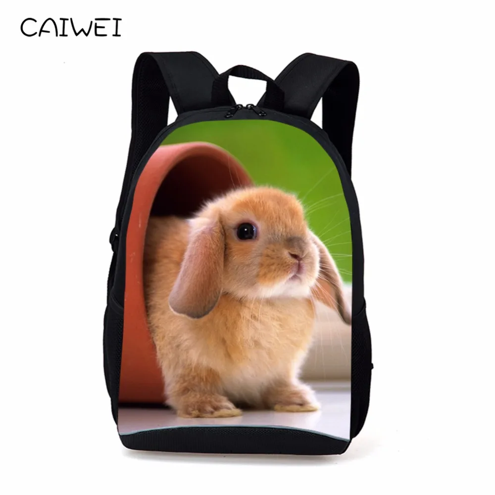 16 inch Rabbit Backpack Kids Animal Bag Age 7 13 Children School Bags