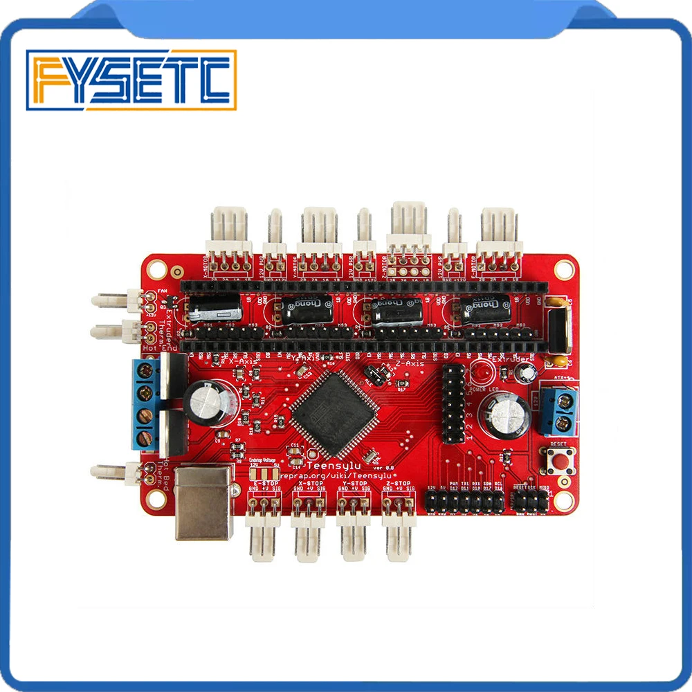 

3D Printer Teensylu V0.8 Board Hi3D RepRap Prusa Mendel Printer Driver Board/main Board With Manual Free Shipping