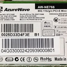 AzureWave AW-NE766 RT2700E 300 Мбит/с 802.11b/g/n Мини PCI-Express Wlan Беспроводная Wifi карта