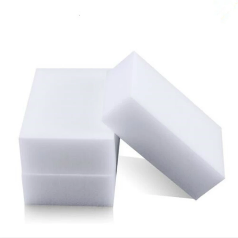 

10 Pcs Eco-Friendly sponge 10*6*2cm White Melamine Magic Sponge Eraser Kitchen Cleaning Tools Melamine Cleaner Free Shipping