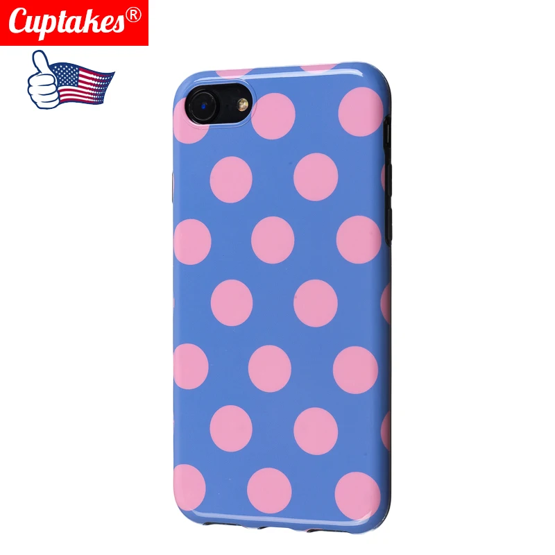

Luxury Glossy Soft Silicone Case for Apple iPhone 7 8 Plus X 10 XS Max XR 6S 6 Cover Cute White Bubble Pop Hot Pink blue Royal