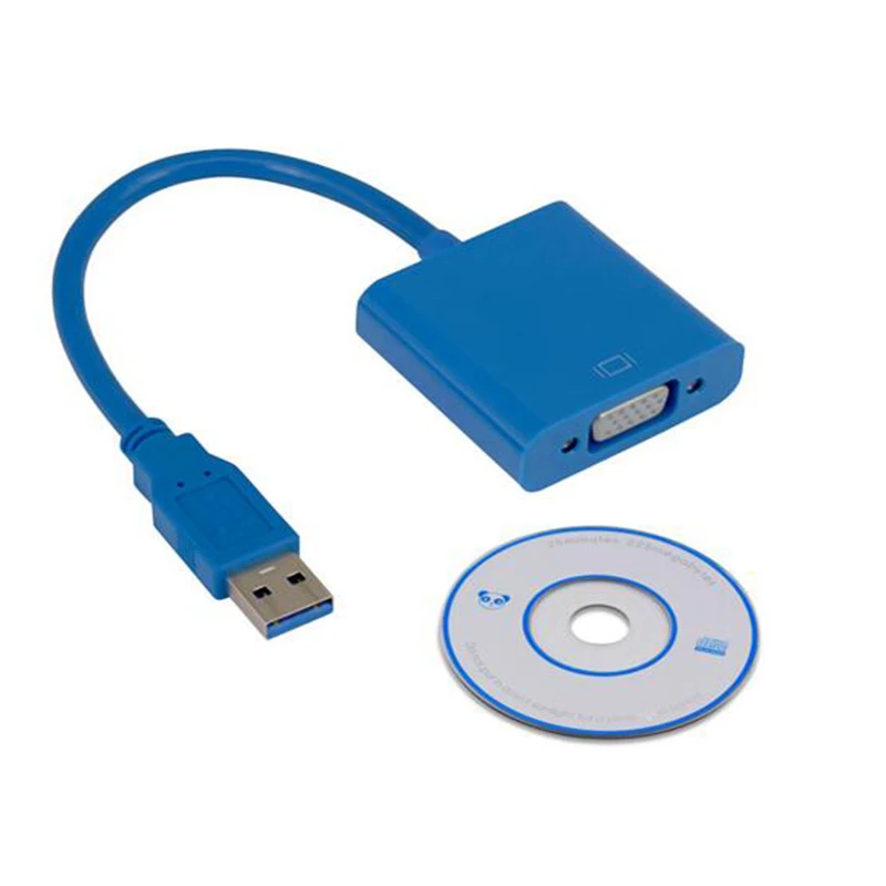 

USB 3.0 to VGA Multi Display Adapter Converter External Video Graphic Card