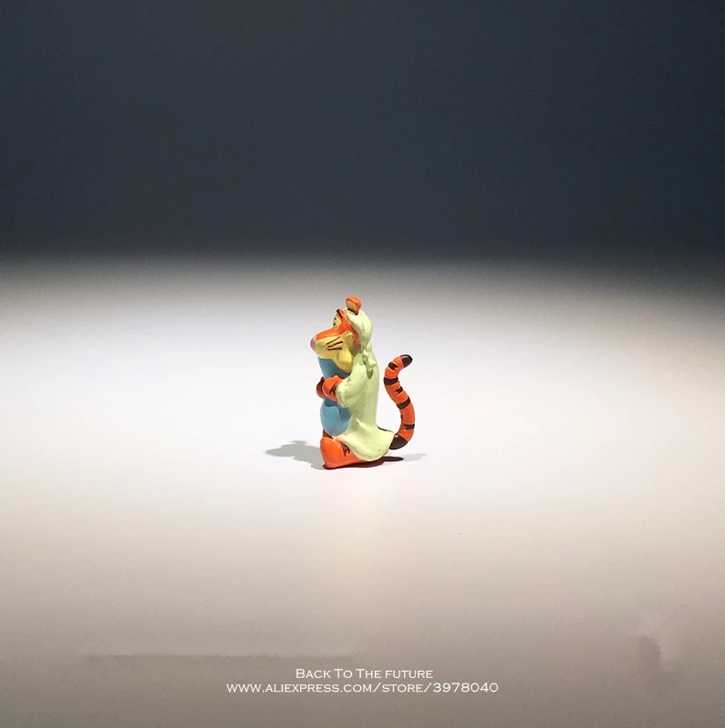 Disney Winnie the Pooh Tigger 2 5 см мини кукла фигурка аниме украшение коллекция игрушка