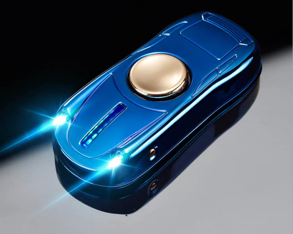 50pcs Sports car gyro cigarette lighter flashlight