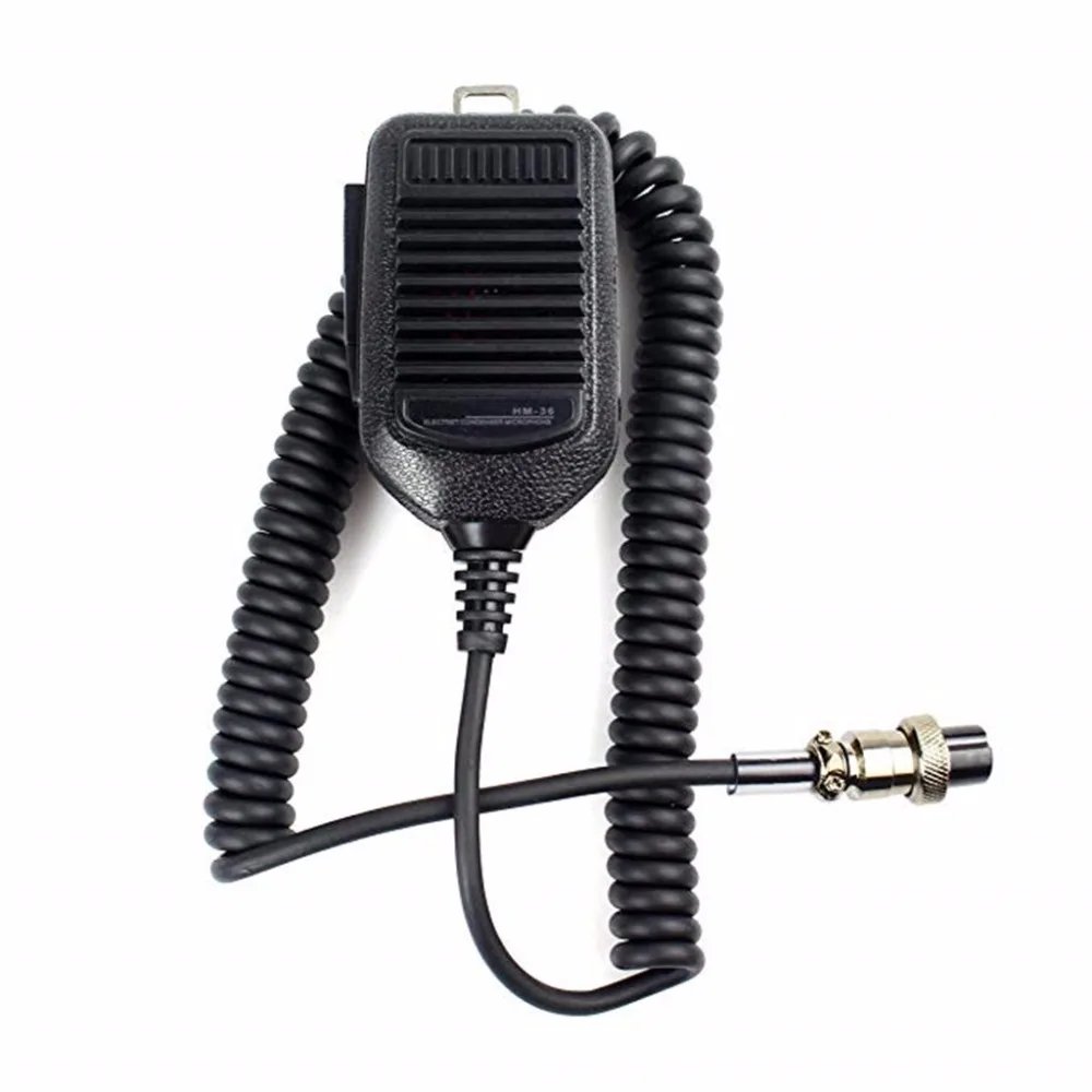 HM-36 ручной динамик с микрофоном радио микрофон для ICOM радио IC-718 IC-78 IC-765 IC-761 IC-7200 IC-7600