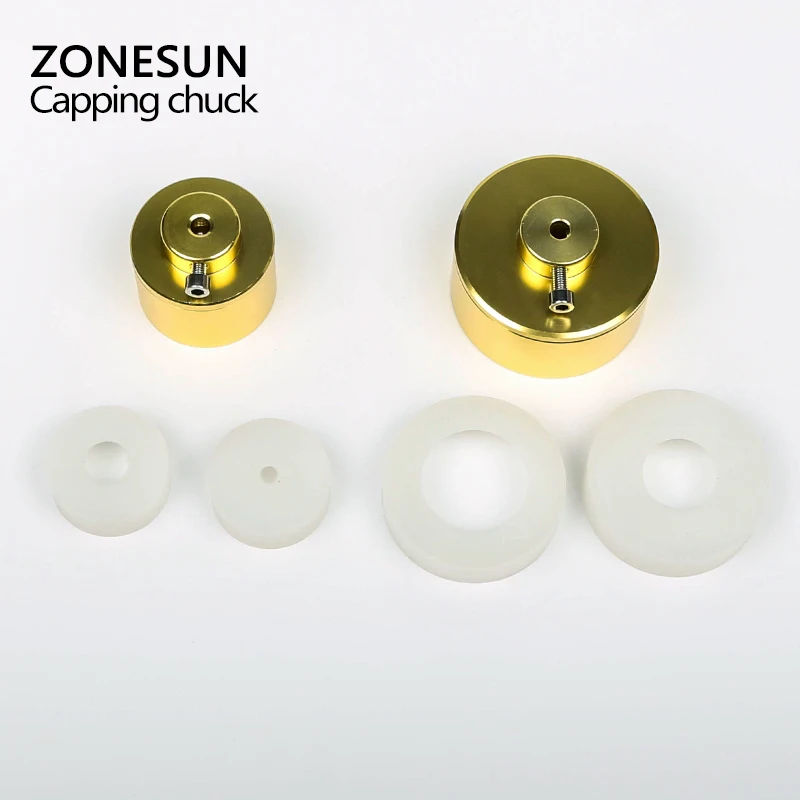 Зажимной патрон ZONESUN для укупорки 28 32 мм 38 10 50 круглая пластиковая бутылка с