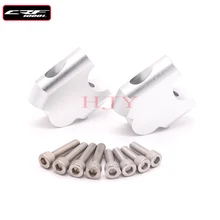 2 шт. 30 мм CNC крепление руля стояки бар зажим Расширение адаптер с болтами для Honda CRF1000L Африка Твин ABS/DCT