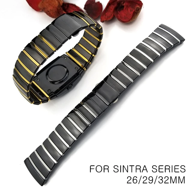 20mm 29mm 32mm Ceramic Watch Band Wristwatch for Rado Sintra Series