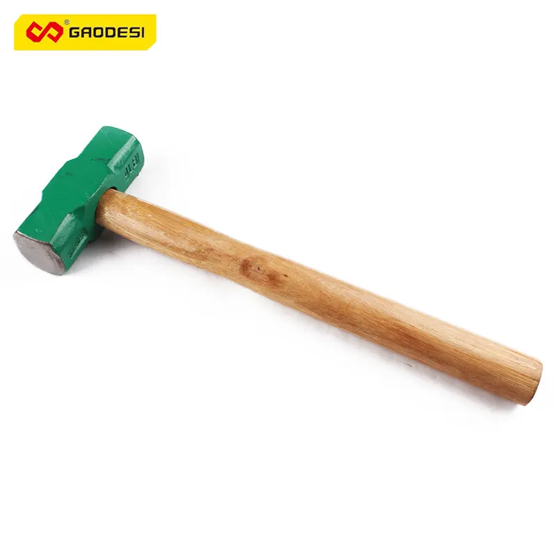 4LB Multifunction Sledge Hammer Carbon Steel Woodworking Wooden Handle