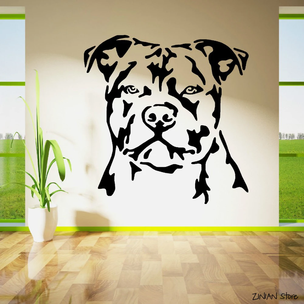 Buy Bull Terrier Dog Vinyl Wall Art Sticker Decal