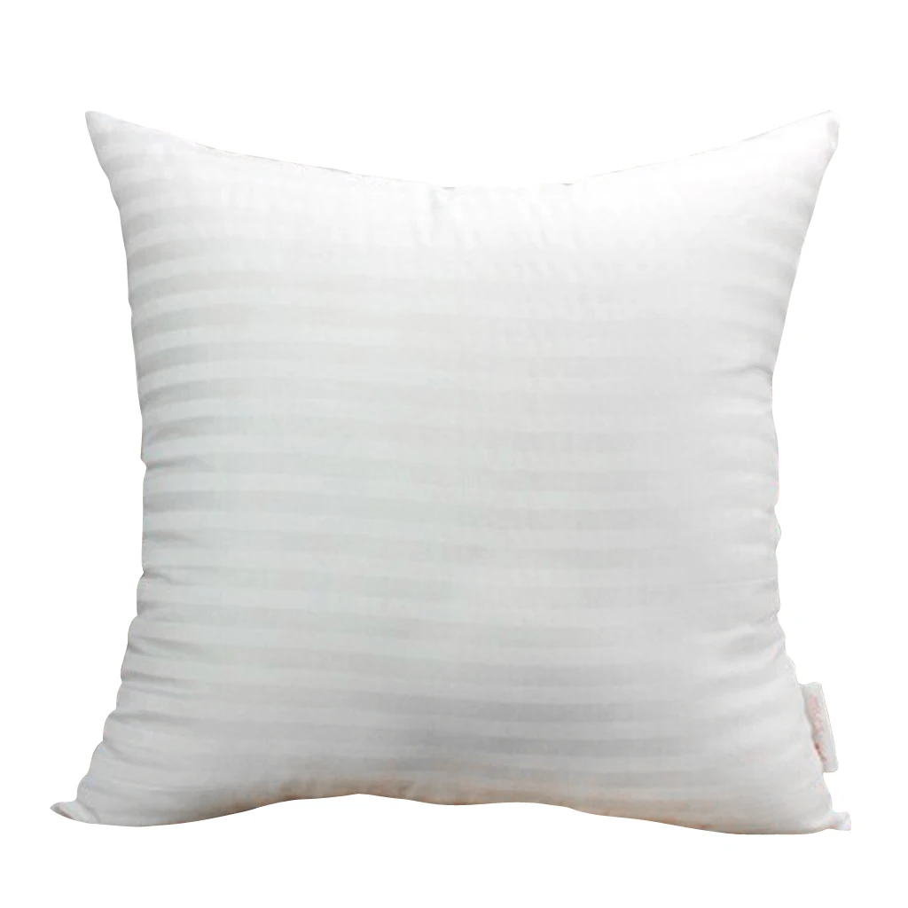 50*50cm White Square Cushion Pillow Inner Pad Insert Home Sofa Decor New
