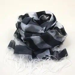 S113, 100% шелковый шарф женщин органза, цвет: как на фотографии, 62*180 см, не мягкий