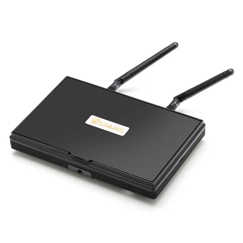 Eachine LCD5802D 5802 5,8G 40CH 7 дюймов FPV монитор с DVR встроенный аккумулятор для радиоуправляемого дрона FPV квадрокоптера ToyReal-time Flying DIY