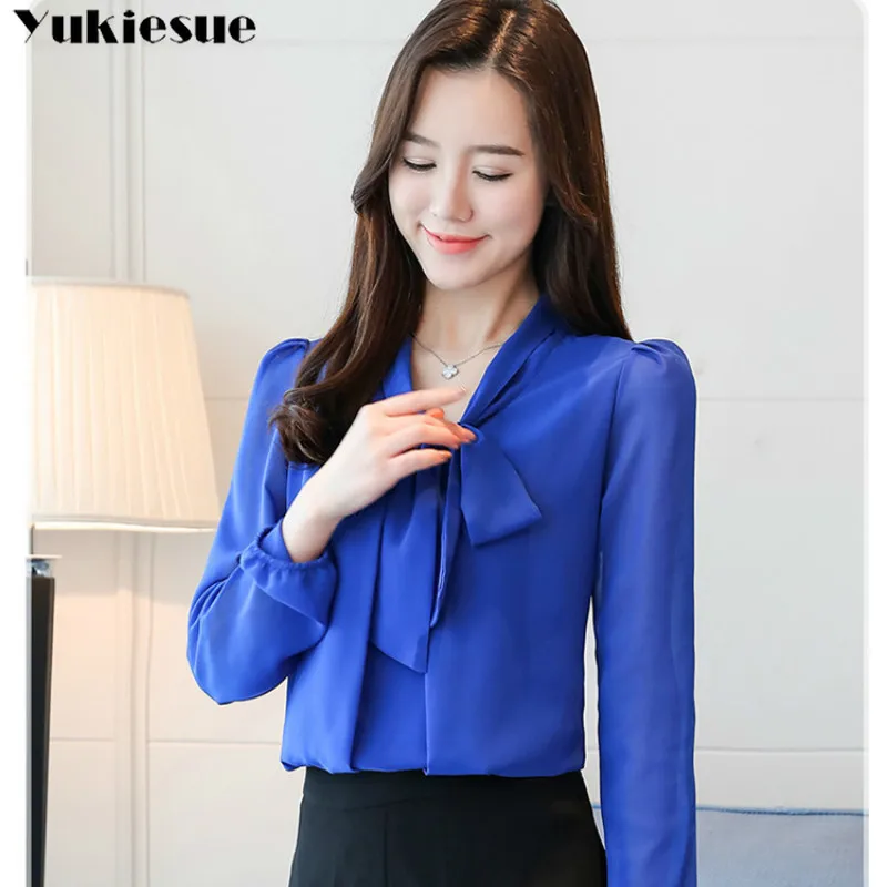 

chiffon blouse femme shirt women blusas 2019 smmer long sleeve blusa top camisa mujer womens blouses and tops ladies shirts