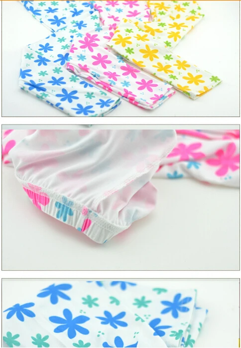 Spring Autumn Children Korean Girls Flora Pants Clothing