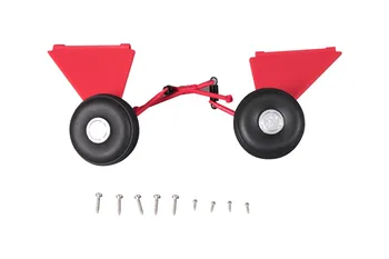 

FMS 1400mm 1.4m J3 Cub Piper V3 Front Landing Gear Set Red FMSRK108 RC Airplane Model Hobby Plane Airplane Spare Parts J-3