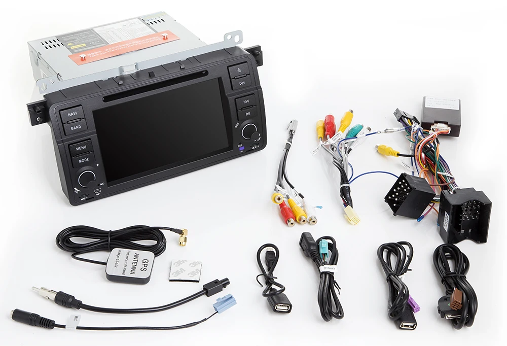 Excellent 64G DSP IPS Android 9 Car DVD Multimedia Player for BMW E46 M3 with WiFi BT Car Radio GPS Navigation 2