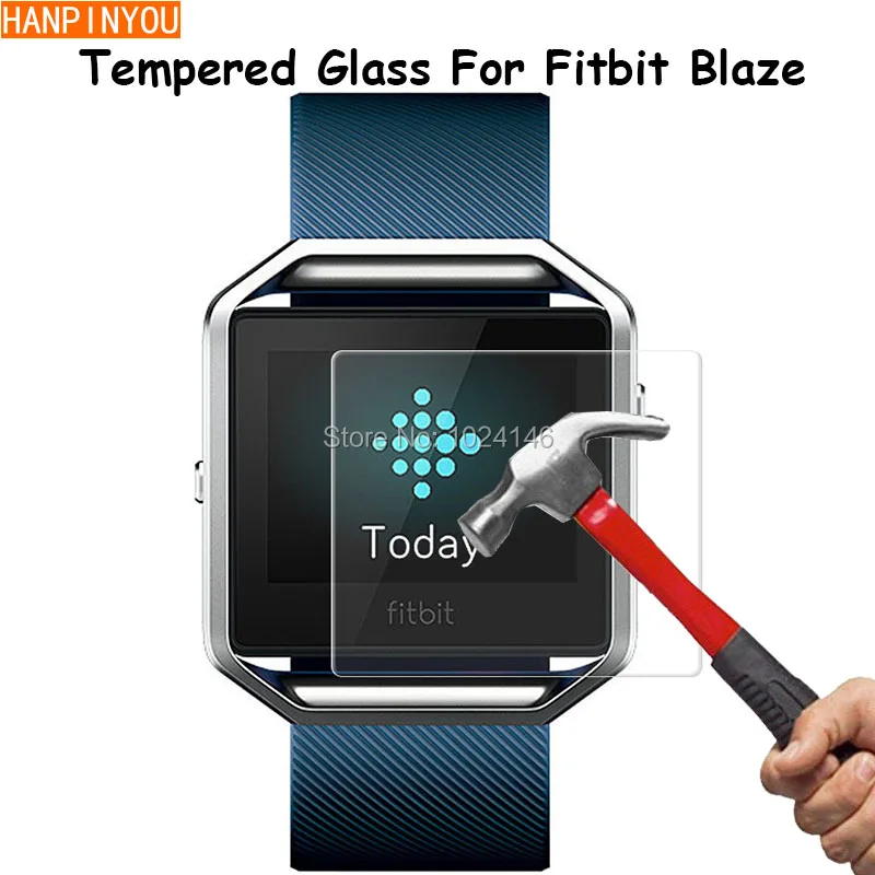 For Fitbit Blaze SmartWatch Clear Tempered Glass Screen