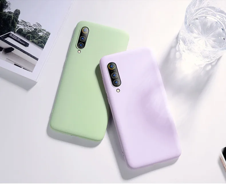  for xiaomi mi 9 case Luxury Liquid Silicone Phone Case for Xiaomi mi9 Case Original Silicon Rubber Shockproof Cover18