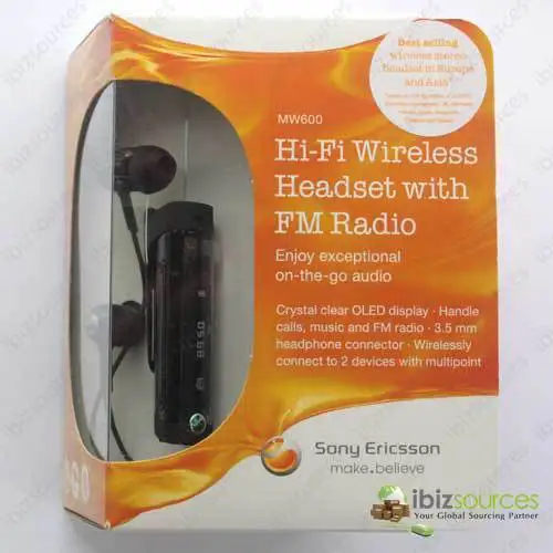 Sony Ericsson Hi-fi Wireless Headset With Fm Radio Mw600 Bluetooth Headset  - Earphones & Headphones - AliExpress