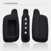 Silicone Key Case Keychain Protector Cover For Pantera SLK 600 625 650RS 675RS 300 400 868 Two Way Car Alarm LCD Remote Control ► Photo 3/6