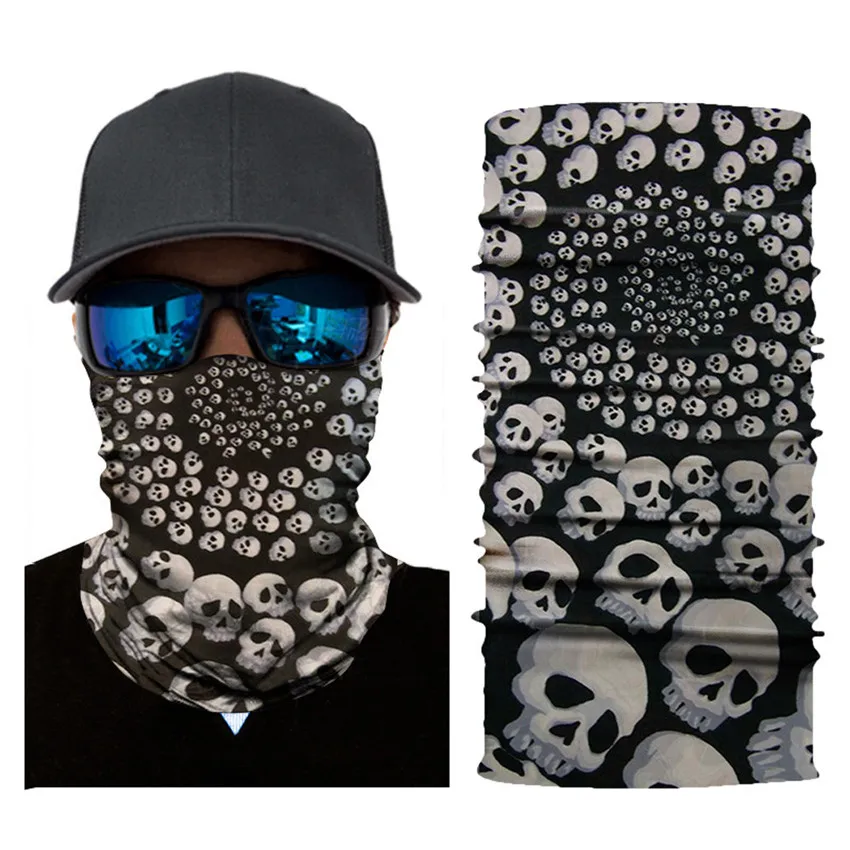 Наружная велосипедная маска для лица многоцветная Спортивная маска модный велосипедный головной шарф Балаклава головная повязка ветрозащитная велосипедная маска 40AT17