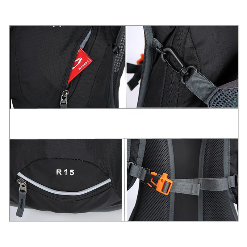  Ultralight Sports Daypack Travel Backpack 15L Waterproof Bags For Outdoor Riding Running Hiking Cam - 32856552938