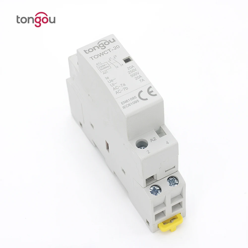 2P 20A 2NO CE CB din-рейка AC контактор для дома для домашнего дома отеля restorant 220 V/230 V