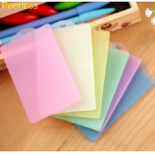 Peerless 5 шт./партия водонепроницаемый дорожный Держатель для паспорта и карточек мешочек ID Чехол автобусный чехол держатель для карт и Примечание держатель для карандашницы