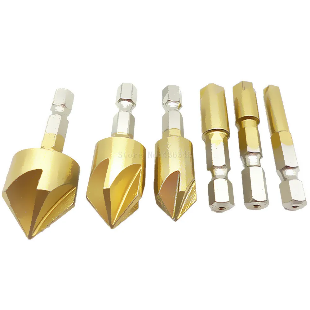 Countersink Drill Bit Set for metal Countersunk