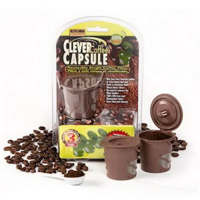 Best Offers 3pcs/Pack Clever Coffee Tea Capsule Reusable Single Coffee Filter