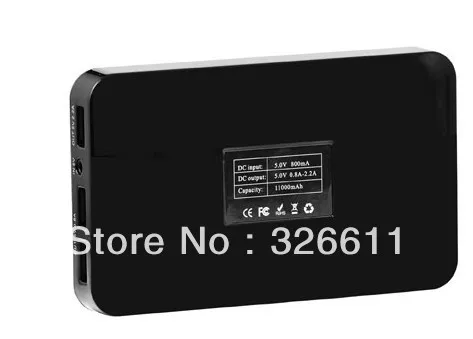 2013 Fashion Portable High Capacity 11000mAh Power Bank /Mobile Phone Charger With Indicator for Iphone/PSP/Nokia | Мобильные