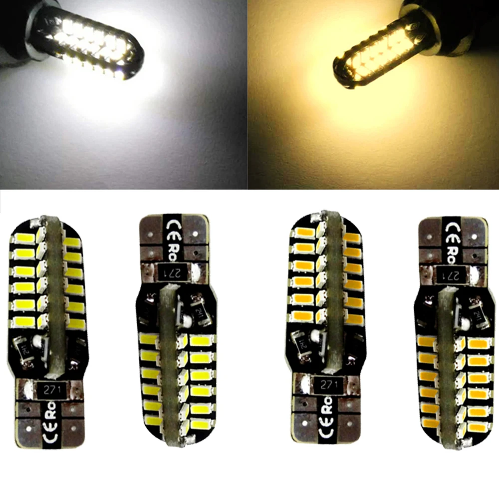 led canbus rgb t10 lights