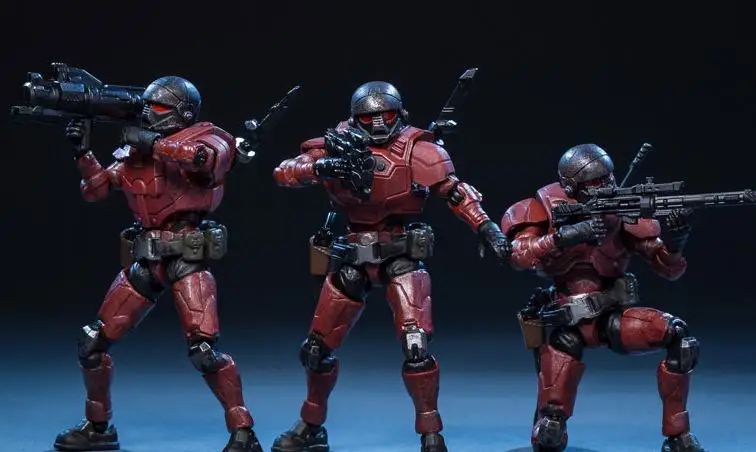 Новинка JOYTOY 1/25 солдат фигурка солдат 4rd стальной катающийся чилийский корпус подарок на праздник/день рождения - Цвет: Box  price 3PCS