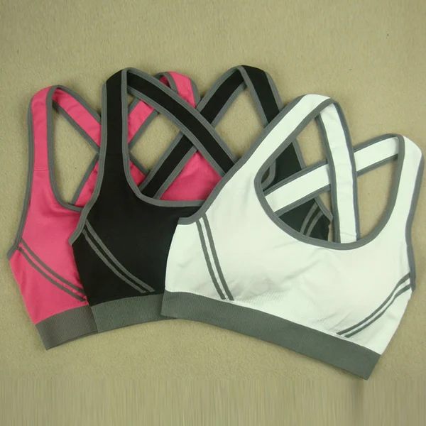 Arrival Women Girl Stretch Athletic Sports Bras Sexy