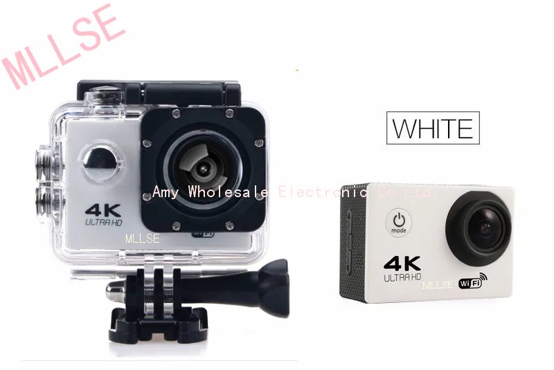 4K MLLSE go pro hero Спортивная экшн-камера 2,0 lcd 30M Водонепроницаемая 4K WiFi go pro Спортивная камера Экстремальный Дайвинг шлем