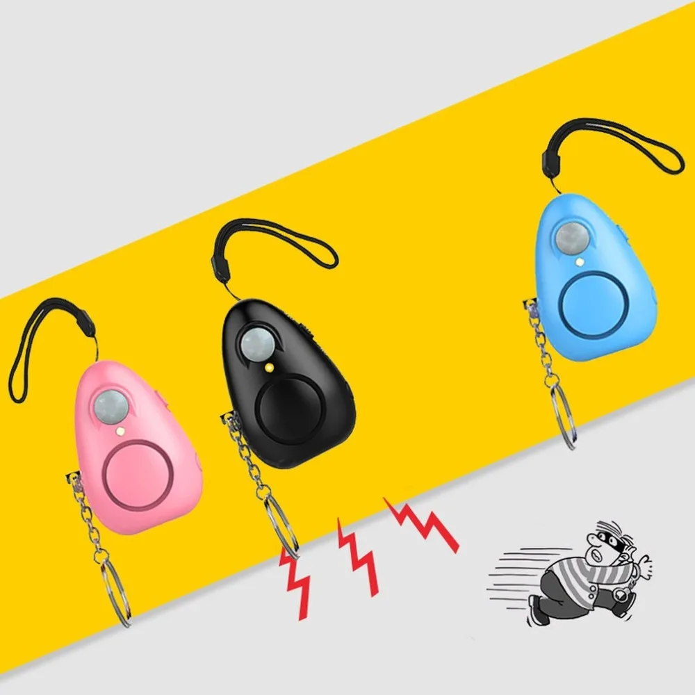 

Multi-Function Portable Sensor Alarm Safety Anti-Wolf Alarm Security ABS Alert With LED Light Self Defense Supplies
