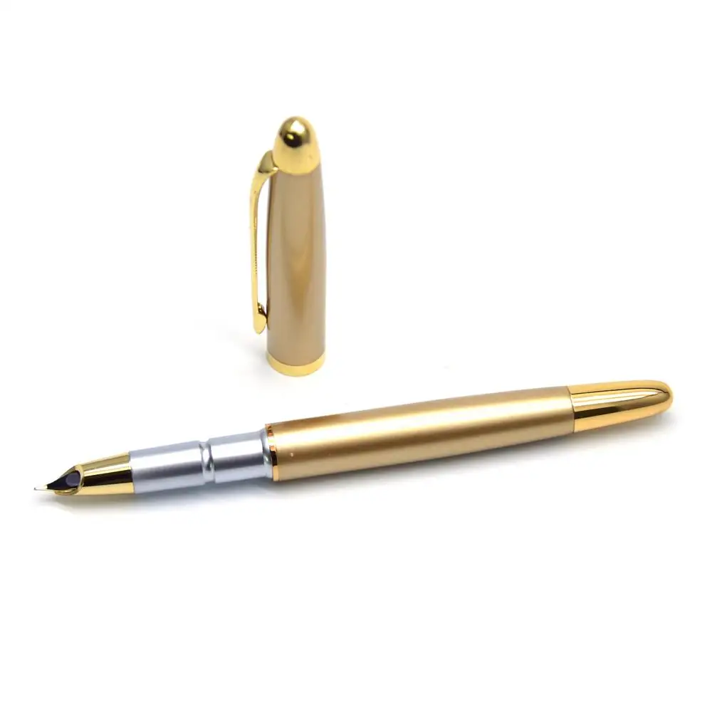 Guoyi A200, роскошная Подарочная чернильная ручка, 0,38, для учебы и офиса, школьные канцелярские принадлежности, Подарочная роскошная ручка и бизнес-ручка для отелей - Цвет: Golden