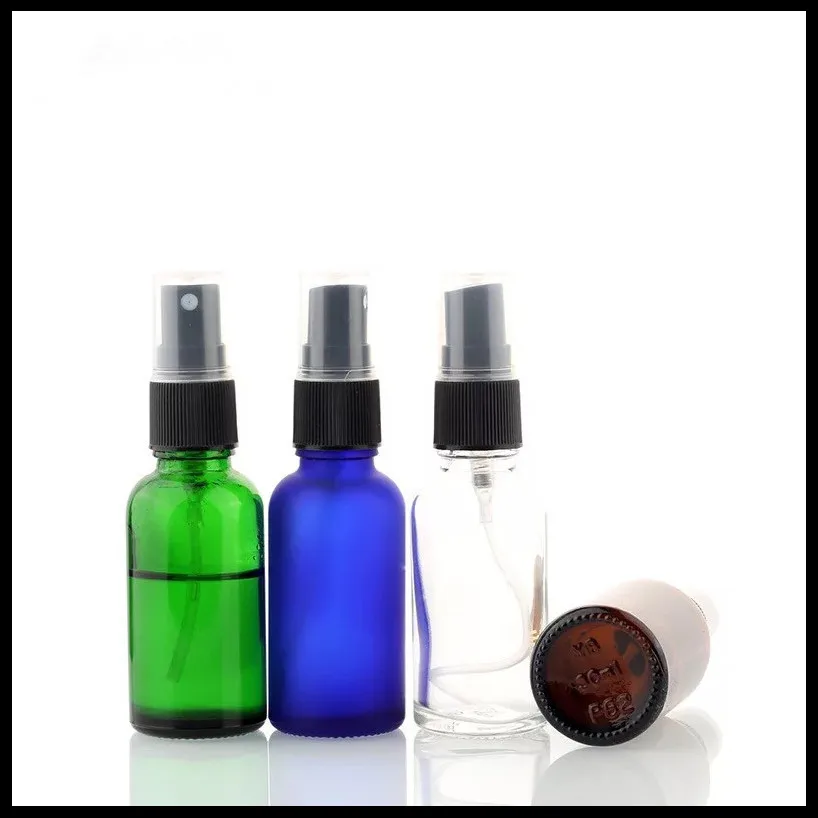 Glass Spray Bottles 30ml Spray Container For Cosmetic Perfume Bottles With Press Pump Bottle