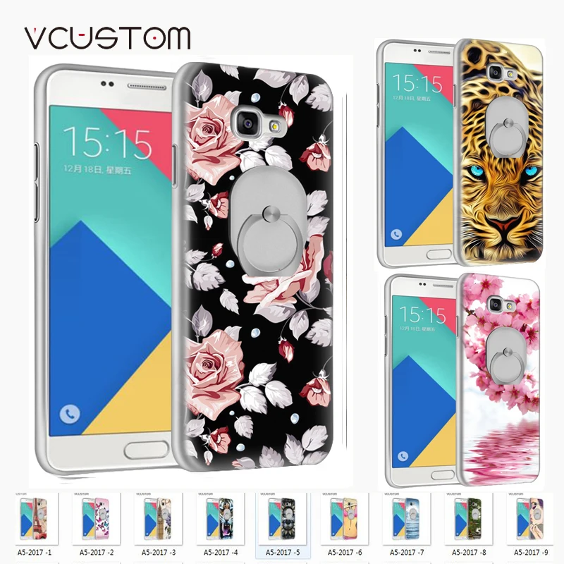 Vcustom кольцо держатель белый тяжелых случаях для Samsung Galaxy A3 2016 A310 A310F Телефон чехол 3