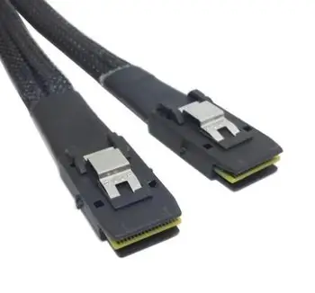 

CBL-SFF8087-05M 0.5M 50cm SFF8087 SFF-8087 to SFF-8087 MiniSAS Mini SAS 36Pin Cables