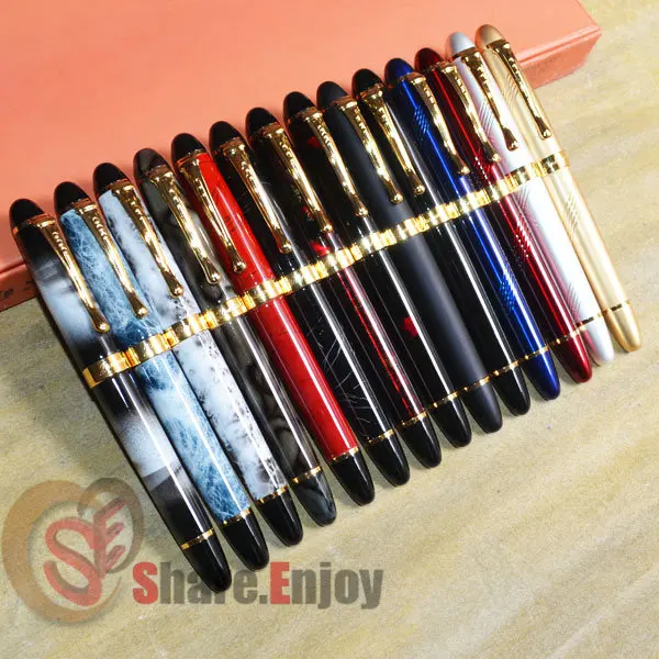 Перьевая ручка JINHAO X450 18KGP 0 7 мм с средним наконечником 14 различных цветов лучший